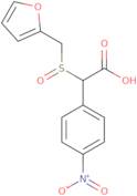 p-Nitrophenyl 2-(furfurylsulfinyl)acetic acid