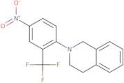 2-[4-Nitro-2-(trifluoromethyl)phenyl]-1,2,3,4-tetrahydroisoquinoline