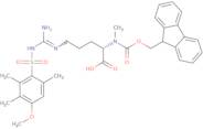 Na-Fmoc-Na-methyl-Nw-(4-methoxy-2,3,6-trimethylbenzenesulfonyl)-L-arginine