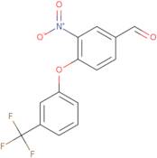 3-Nitro-4-[3-(trifluoromethyl)phenoxy]benzaldehyde