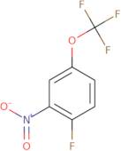 3-Nitro-4-fluorotrifluoromethoxybenzene