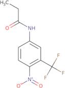 N-[4-Nitro-3-(trifluoromethyl)phenyl]propanamide