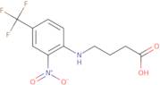 4-[2-Nitro-4-(Trifluoromethyl)Anilino]Butanoic Acid