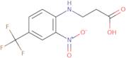 3-[2-Nitro-4-(Trifluoromethyl)Anilino]Propanoic Acid