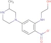 2-{[5-(3-Methylpiperazin-1-yl)-2-nitrophenyl]amino}ethanol