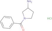 (S)-(3-Aminopyrrolidin-1-yl)(phenyl)methanone hydrochloride