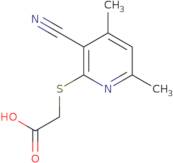 2-[(3-Cyano-4,6-dimethylpyridin-2-yl)sulfanyl]acetic acid