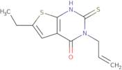 6-Ethyl-3-(prop-2-en-1-yl)-2-sulfanyl-3H,4H-thieno[2,3-d]pyrimidin-4-one