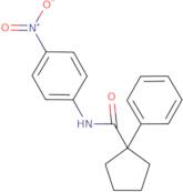 N-(4-nitrophenyl)-1-phenylcyclopentane-1-carboxamide