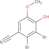 2,3-Dibromo-4-hydroxy-5-methoxybenzonitrile