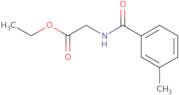 Ethyl 2-[(3-methylphenyl)formamido]acetate