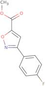 Methyl 3-(4-fluorophenyl)-1,2-oxazole-5-carboxylate