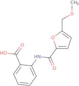 2-{[5-(Methoxymethyl)-2-furoyl]amino}benzoic acid