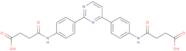 4,4'-((Pyrimidine-2,4-diylbis(4,1-phenylene))bis(azanediyl))bis(4-oxobutanoic acid)