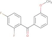 (2,4-Difluorophenyl)(3-methoxyphenyl)methanone