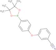 3-(4-(4,4,5,5-Tetramethyl-1,3,2-dioxaborolan-2-yl)phenoxy)benzonitrile