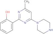 2-[4-Methyl-6-(1-piperazinyl)-2-pyrimidinyl]phenol hydrochloride