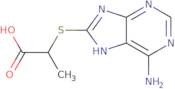 2-(6-Amino-9H-purin-8-ylsulfanyl)propionicacid