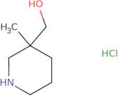 (3-methylpiperidin-3-yl)methanol hydrochloride