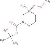 tert-Butyl 3-(methoxymethyl)-3-methylpiperidine-1-carboxylate