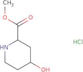 (2S,4R)-Methyl 4-hydroxypiperidine-2-carboxylate hydrochloride