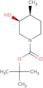 cis-1-Boc-4-methylpiperidin-3-ol