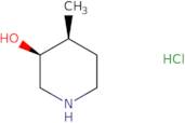 cis-3-hydroxy-4-methylpiperidine hcl