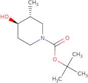 trans-1-Boc-4-hydroxy-3-methylpiperidine