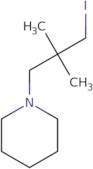 1-(3-Iodo-2,2-dimethylpropyl)piperidine