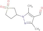 1-(1,1-Dioxo-1λ6-thiolan-3-yl)-3,5-dimethyl-1H-pyrazole-4-carbaldehyde