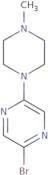 2-Bromo-5-(4-methylpiperazin-1-yl)pyrazine