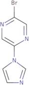 2-Bromo-5-(1H-imidazol-1-yl)-pyrazine