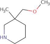 3-(Methoxymethyl)-3-methylpiperidine