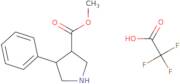 Methyl (3R,4S)-4-phenylpyrrolidine-3-carboxylate 2,2,2-trifluoroacetic acid