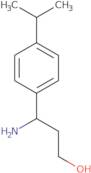 3-Amino-3-[4-(propan-2-yl)phenyl]propan-1-ol