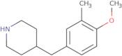 4-[(4-Methoxy-3-methylphenyl)methyl]piperidine