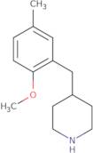 4-[(2-Methoxy-5-methylphenyl)methyl]piperidine