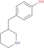 4-[(Piperidin-3-yl)methyl]phenol