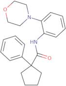 N-[2-(morpholin-4-yl)phenyl]-1-phenylcyclopentane-1-carboxamide