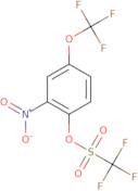 2-Nitro-4-(trifluoromethoxy)phenyl trifluoromethanesulphonate