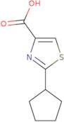 2-Cyclopentyl-1,3-thiazole-4-carboxylic acid