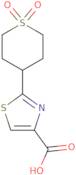 2-(1,1-Dioxo-1λ6-thian-4-yl)-1,3-thiazole-4-carboxylic acid