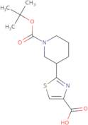 2-(1-(tert-Butoxycarbonyl)piperidin-3-yl)thiazole-4-carboxylic acid