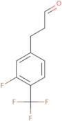 3-[3-Fluoro-4-(trifluoromethyl)phenyl]propanal