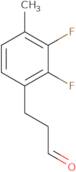 3-(2,3-Difluoro-4-methylphenyl)propanal