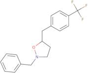 N-Benzyl-5-(4-trifluoromethylbenzyl)isoxazolidine