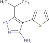 3-Isopropyl-4-thien-2-yl-1H-pyrazol-5-amine