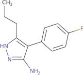 4-(4-Fluorophenyl)-3-propyl-1H-pyrazol-5-amine