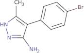 4-(4-Bromophenyl)-5-methyl-2H-pyrazol-3-amine