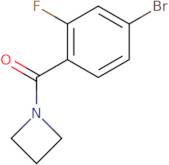 1-(4-Bromo-2-fluorobenzoyl)azetidine